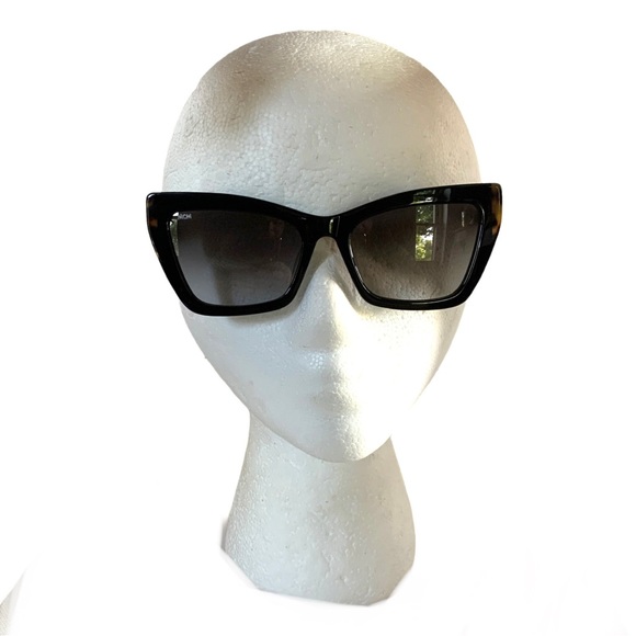 MCM "MCM722SLB 009" BROWN/BLACK TORTOISE SHELL MODIFIED CAT EYE SUNGLASS NIB - Picture 4 of 13